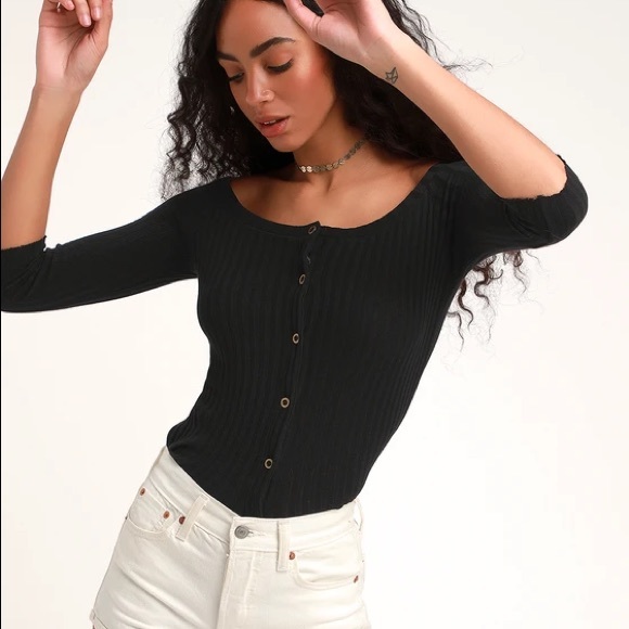 Lulus Tops - Lulu’s No Turning Back Reversible Top, Size M